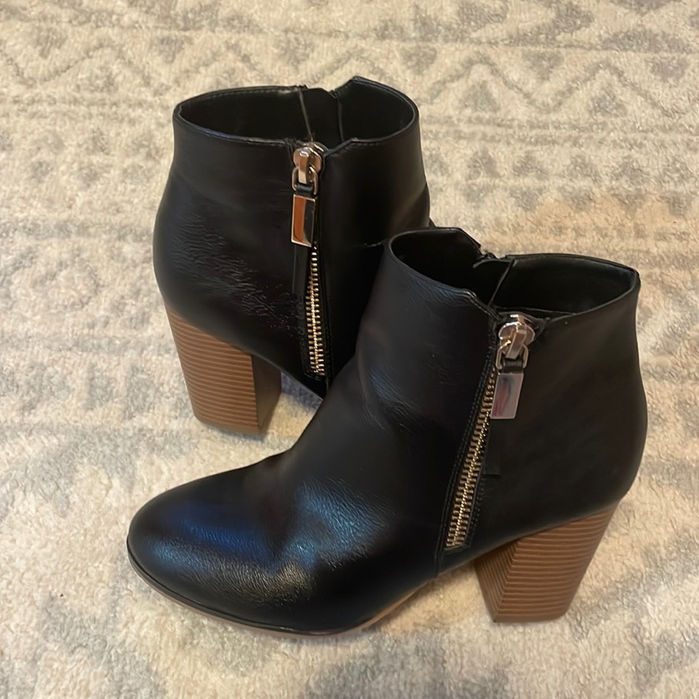 Apt9 Black Heel Boots